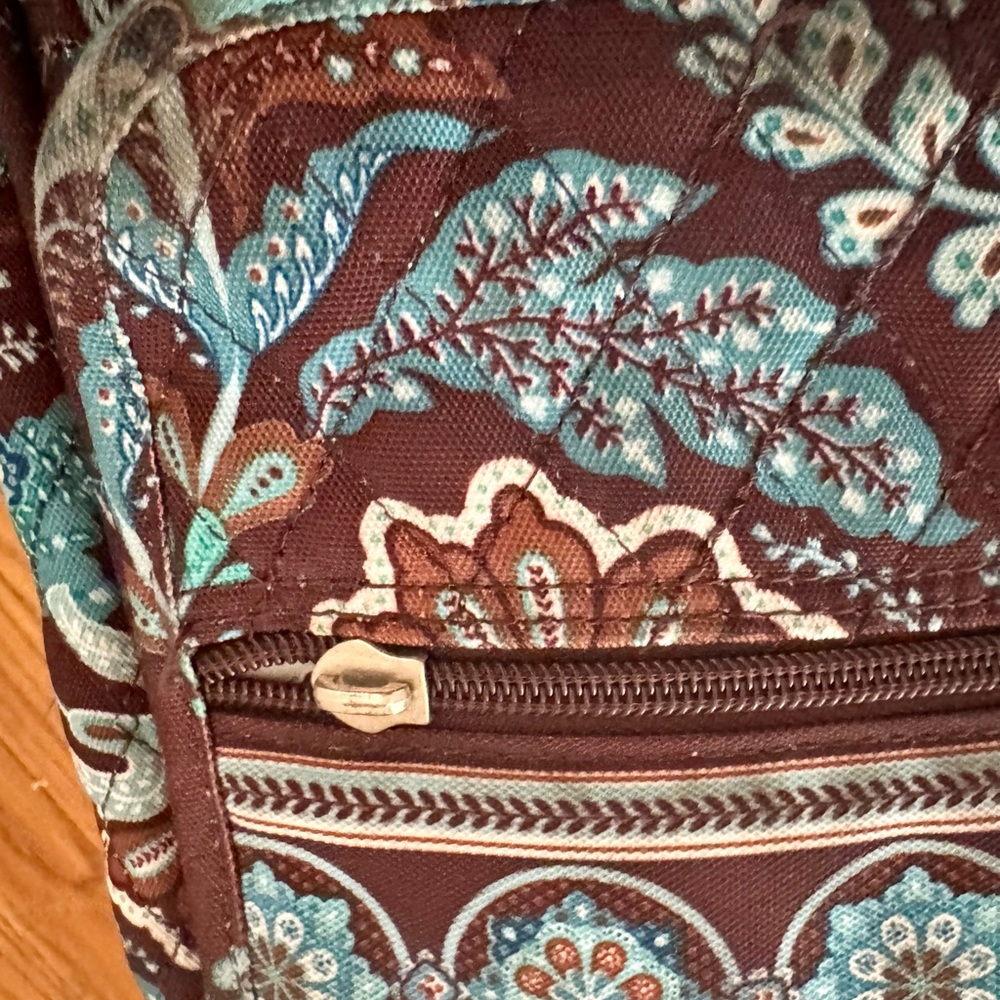 Vera Bradley Java Blue Large Suitcase - image 6